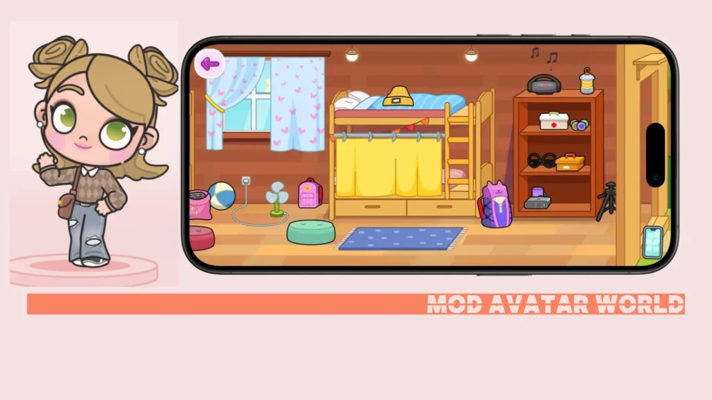 A house creation and customisation in Avatar World gameplay