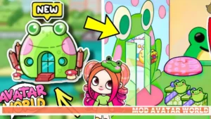 How do you open the frog door in Avatar World?​